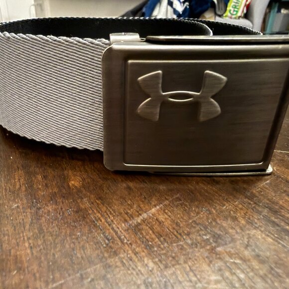 Under Armour Grey Webb Belt - Picture 9 of 11